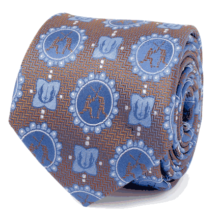Obi-Wan Anakin Saber Battle Men's Tie