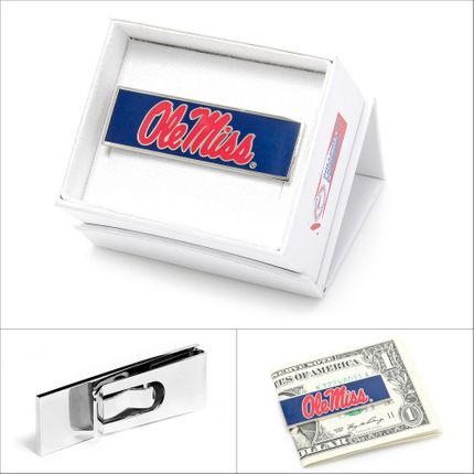 Ole Miss University Rebels Money Clip