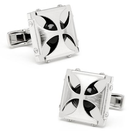 Onyx Caged Stones Cufflinks