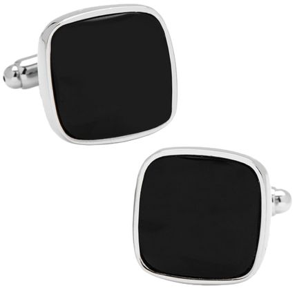 Onyx Cushion Cufflinks