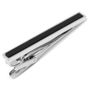 Onyx Inlaid Tie Clip