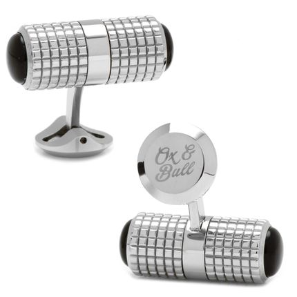 Onyx Screwdriver Duo Cufflinks