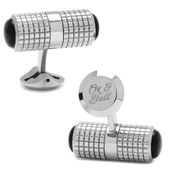 Onyx Screwdriver Duo Cufflinks
