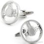Open Road Steering Wheel Cufflinks