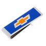 Orange Chevy Bowtie Logo Money Clip