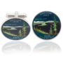 Oregonian Quarter Coin Cuff Links