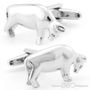 Ox of Silver Cufflinks