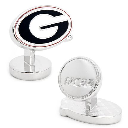 Palladium University Of Georgia Bulldogs Cufflinks