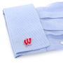 Palladium University Of Wisconsin Badgers Cufflinks