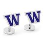 Palladium Washington Huskies Cufflinks