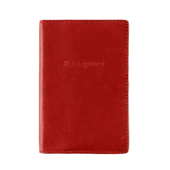 Passport Wallet in Cherry