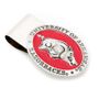 Pewter Arkansas Razorbacks Money Clip