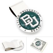 Pewter Baylor Bears Money Clip