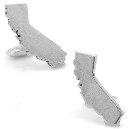 Pewter California Cufflinks