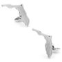 Pewter Florida Cufflinks