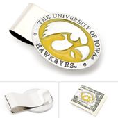 Pewter Iowa Hawkeyes Money Clip