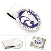 Pewter Kansas State Wildcats Money Clip