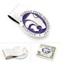Pewter Kansas State Wildcats Money Clip
