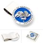 Pewter Kansas University Jayhawks Money Clip