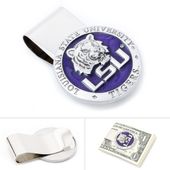 Pewter LSU Tigers Money Clip