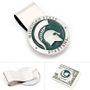 Pewter Michigan State Spartans Money Clip
