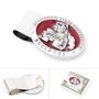 Pewter Mississippi State Bulldog and M Money Clip