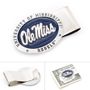 Pewter Ole Miss Rebels Money Clip