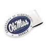 Pewter Ole Miss Rebels Money Clip