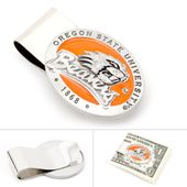 Pewter Oregon State Beavers Money Clip