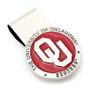 Pewter OU Sooners Money Clip