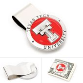 Pewter Texas Tech Red Raiders Money Clip