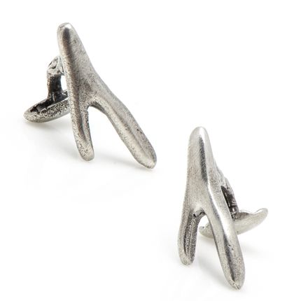 Pewter Twig Cufflinks