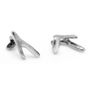Pewter Twig Cufflinks