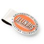 Pewter University of Illinois Fighting Illini Money Clip