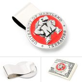 Pewter University of Maryland Terrapins Money Clip