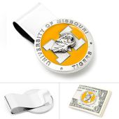 Pewter University of Missouri Tigers Money Clip