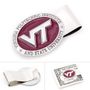 Pewter Virginia Tech Hokies Money Clip