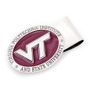 Pewter Virginia Tech Hokies Money Clip