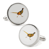 Pheasant Bird Cufflinks