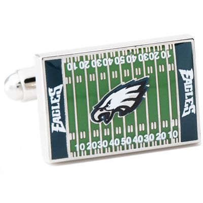 Philidelphia Eagles Field Cufflinks