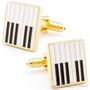Piano in Golden Melody Cufflinks