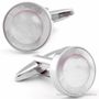 Pink Hued Pearl Cufflinks