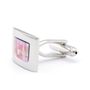 Pink Mother Of Pearl Cufflinks