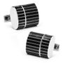 Pinstripe Oval Usb Cufflinks