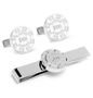 Poker Chip Cufflinks Tie Bar Set