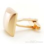 Puffed Gold Cufflinks
