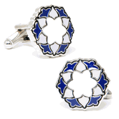 Purple Bloom Cufflinks