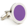 Purple Dot Cufflinks