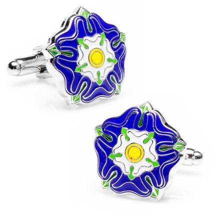 Purple Tudor Rose Cufflinks