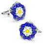 Purple Tudor Rose Cufflinks
